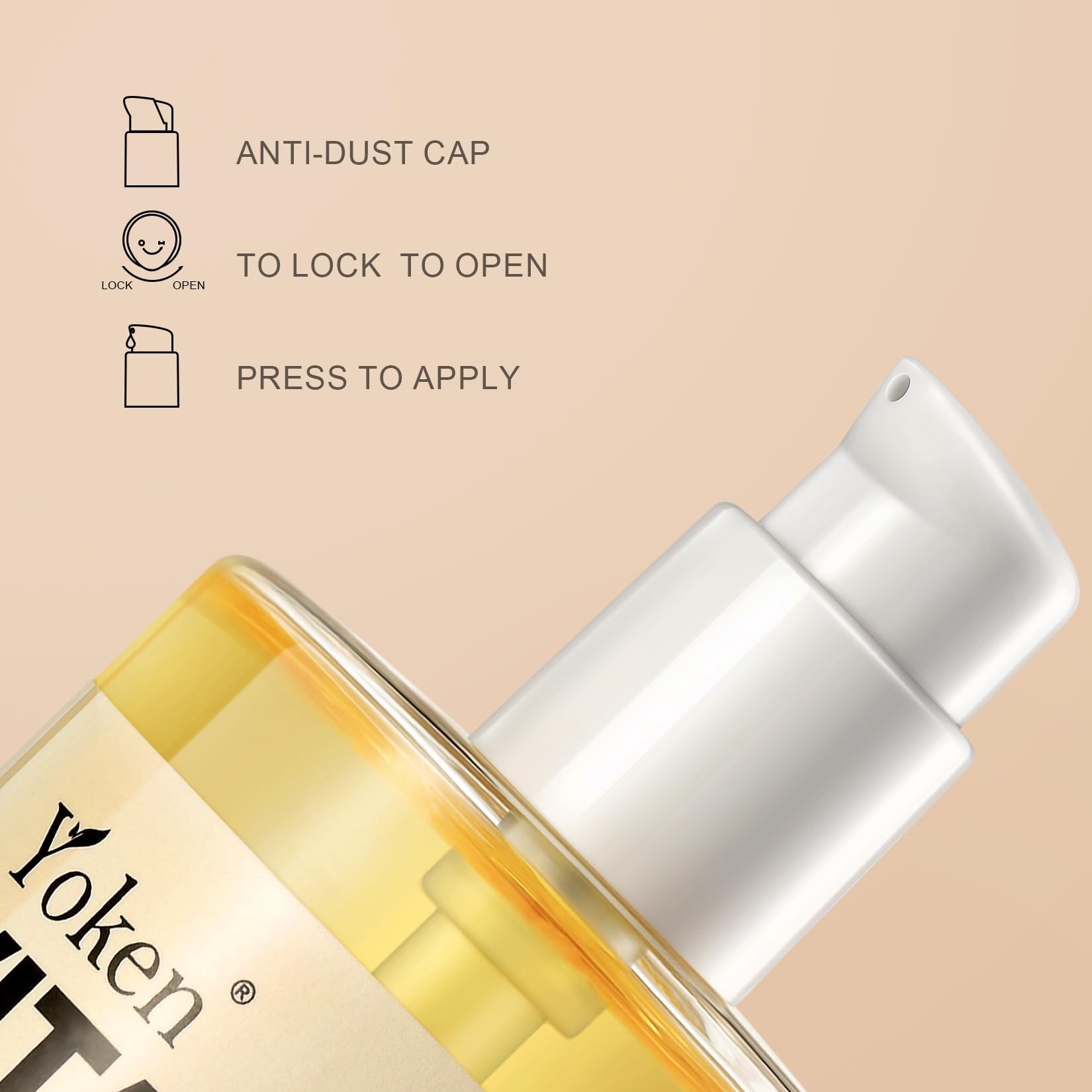 Yoken Unscented Vitamin E Oil for Skin and Body Care