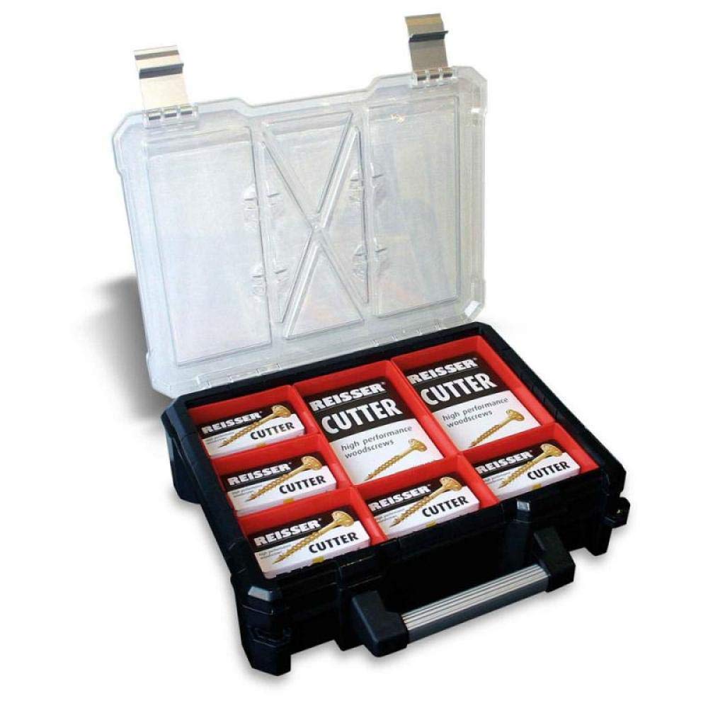 Reisser Small 7 Compartment Case + Cutter & Bits (Chunky)