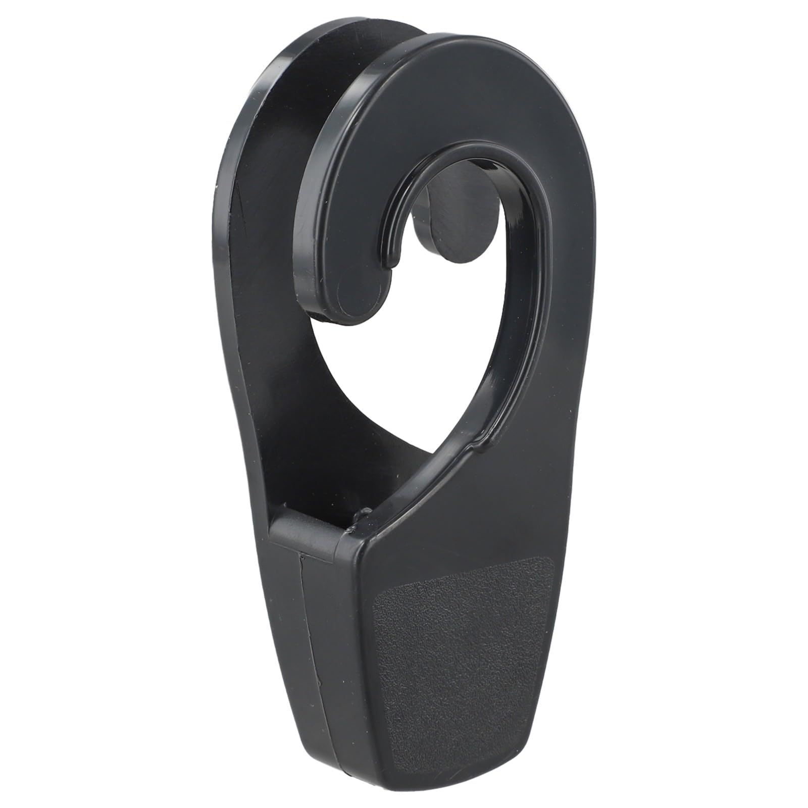 FUBESK 25mm Boat Rail for Fender Hanger Replacement Hook, Quick Adjustable Hook for Marine Fenders and Ropes, Made of ABS Plastic, Black