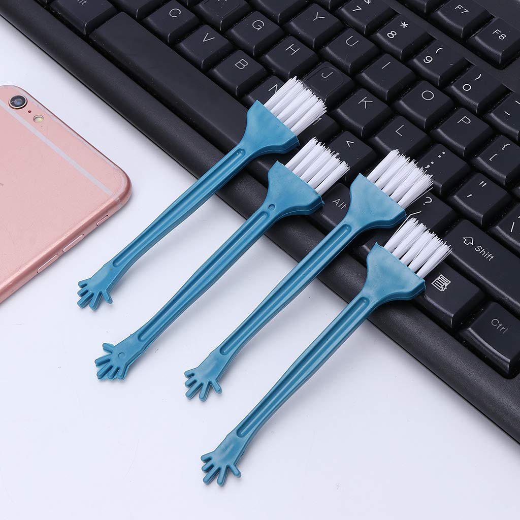 QMQJIA Mini Desktop Broom Cleaning Brush Tool Desk Computer Keyboard Car Air Vent Laptop Screen Cleaner Animal