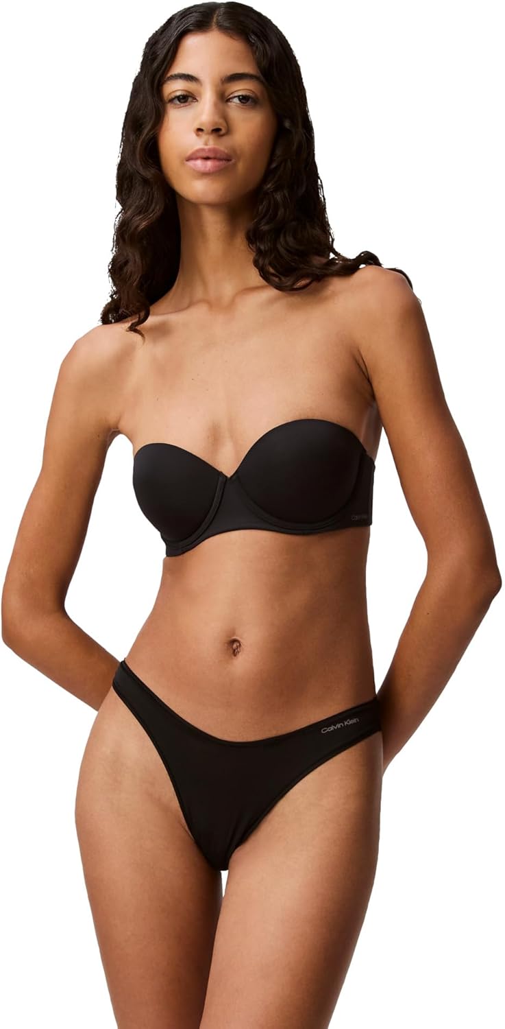 Calvin Klein Women's Perfectly Fit Strapless Convertible Push-Up Bra