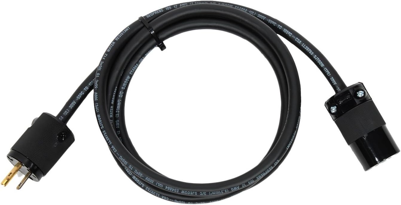 Elite Core PC14-MF-6 Stinger AC Power Extension Cable, 6', 6 ft
