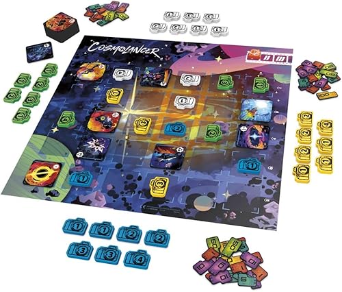 Miniatura 2 de Cosmolancer Board Game | A Strategy Game by Reiner Knizia | Ages 9 and Up | 2 to 4 Players | 30 Mins. | Family Games for Kids, Teens, and Adults