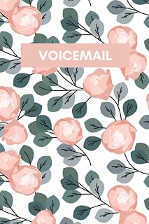 Voicemail Log Book: Helps You Keep An Accurate Record Of Messages Retrieved From Your Voice Mail System Or Answering Machine - Simple Voice Message Log And Telephone Notebook