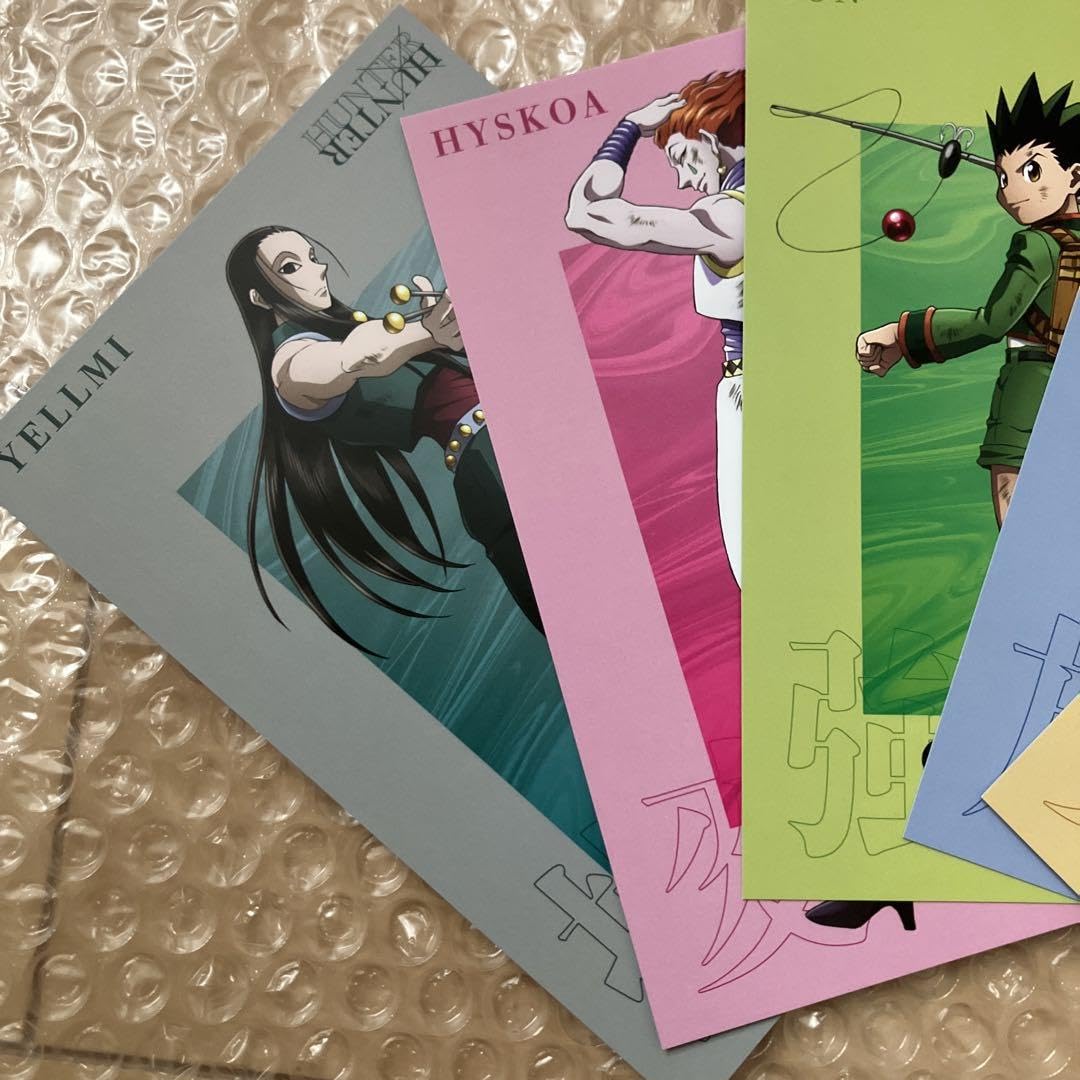 Amazon.co.jp: hunter×hunter ハンターハンター ポストカード セット
