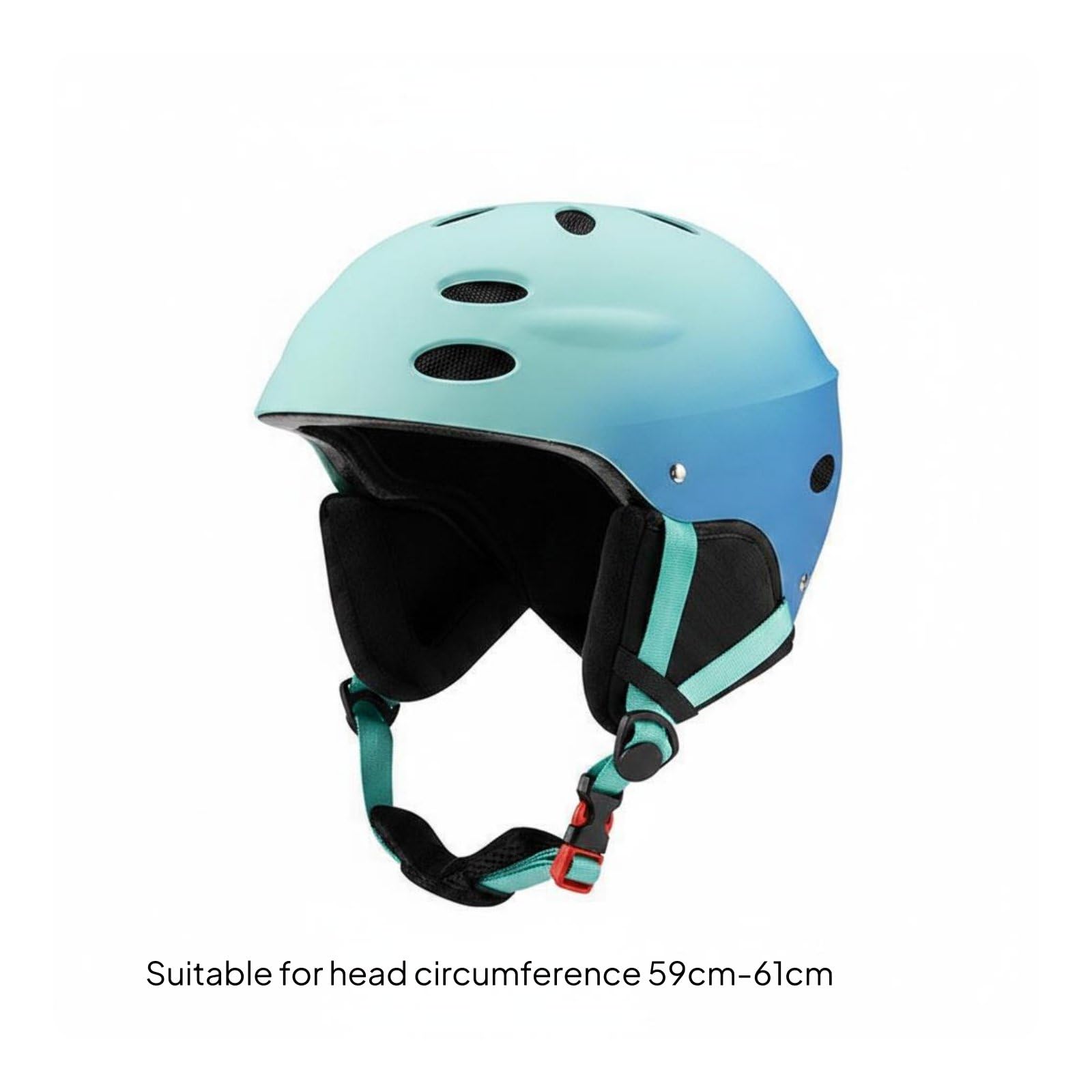 Casco da Sciistica Adulto Anti Penetrazione Casco Ski Symbol Prese d’ventilazione Copricapo Rigido per Adulti, Montagna