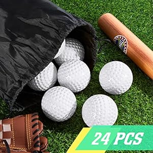 Deekin 24 PCS Pitching Machine Softballs, Dimpled Softballs, Practice Foam Sport Pitching Machine Game Ball for Indoor Outdoor Practice, 2 Dozen Deekin 24 PCS Pitching Machine Softballs Dimpled Softballs Practice Foam Sport Pitching Machine Game Ball for Indoor Outdoor Practice 2 Dozen