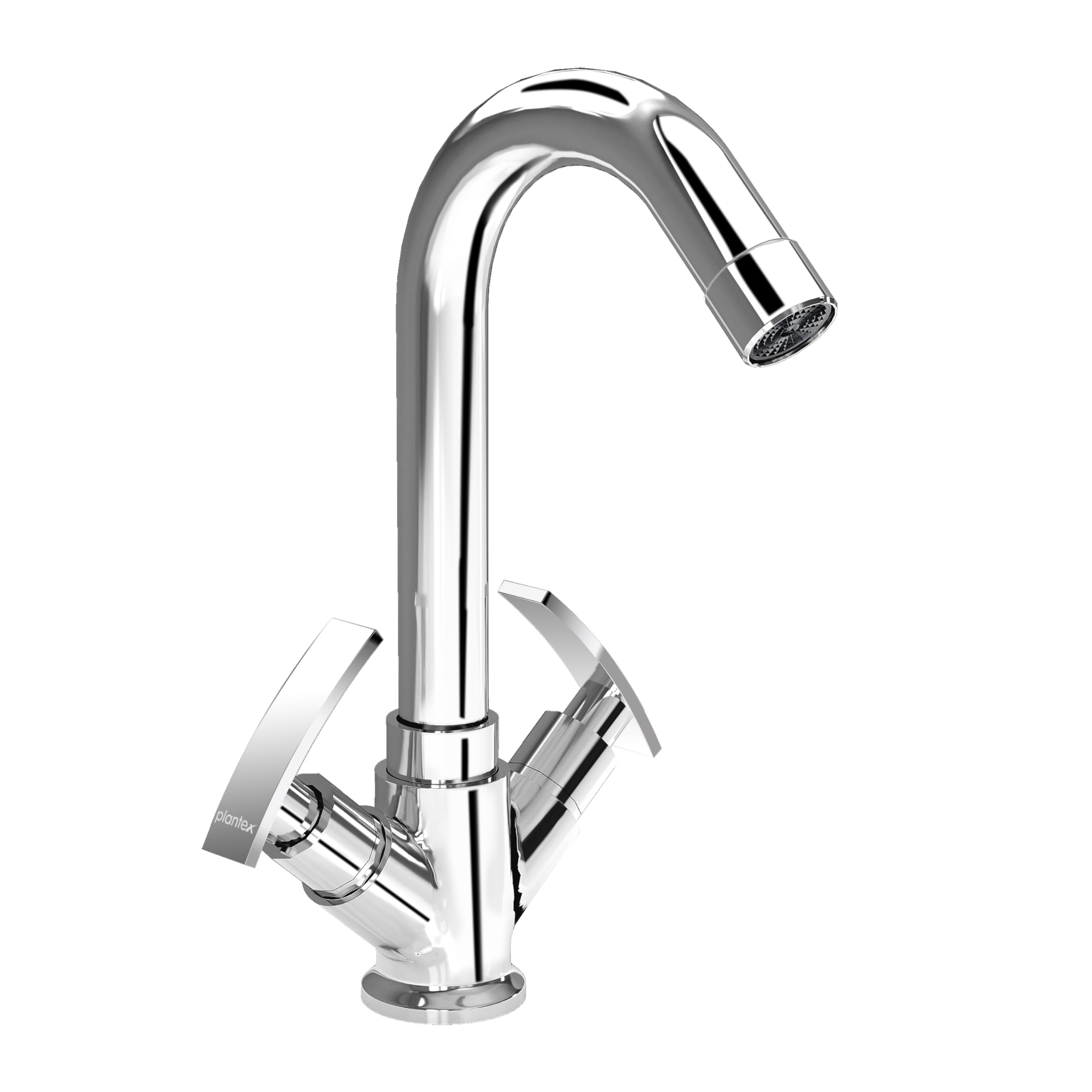 Plantex Pure Brass Basin Mixer Tap Hot & Cold with 360° Swivel Spout/Tabletop Wash Basin Tap for Home with 7 Year Warranty-(COL-1009-Chrome) (B0943BTL2X) Amazon Price History, Amazon Price Tracker