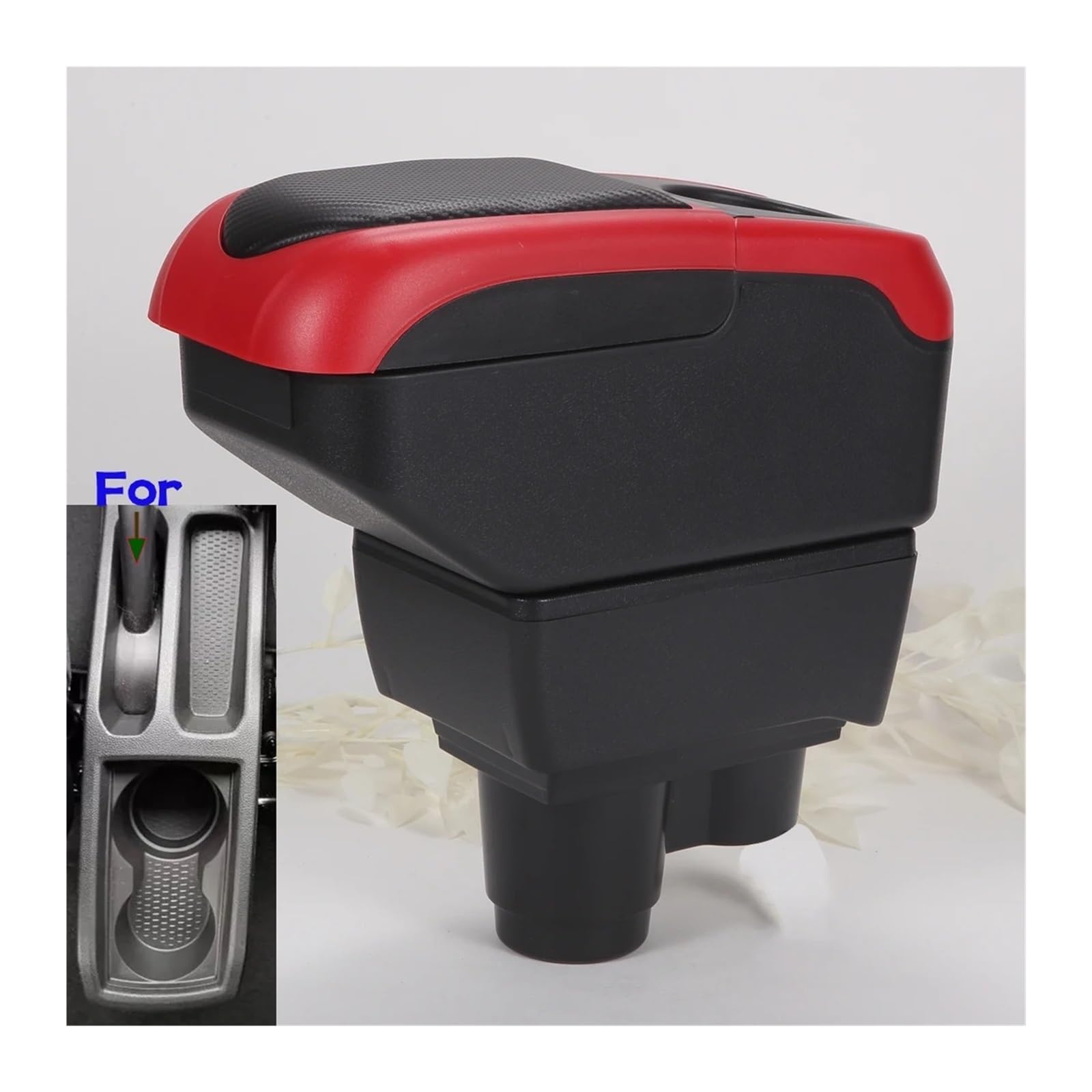 Per Duster Per Dacia 2019-2024 Scatola Portaoggetti Bracciolo Auto