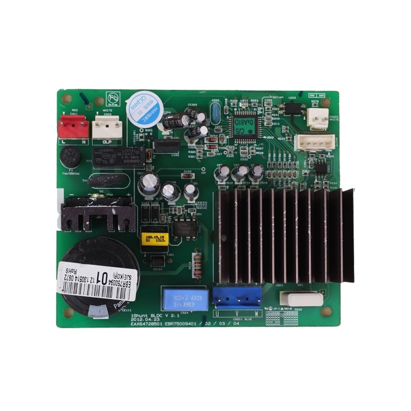 Compatible With LG， Refrigerator EBR75009401 Motherboard Inverter Control Board