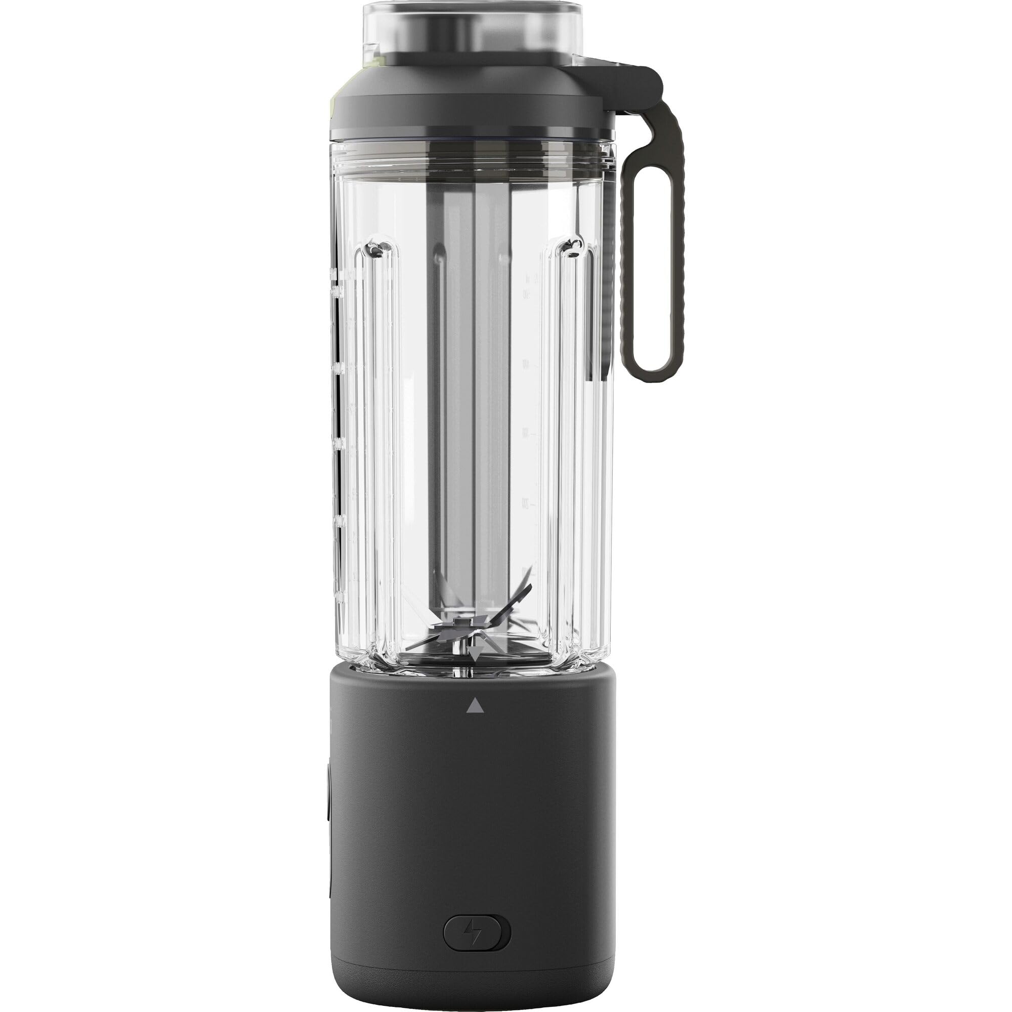 AEG Tragbarer Standmixer, auslaufsicherer 500 ml Trinkbehälter, PB4-1-2CG | Akku Smoothie Maker wiederaufladbar, kabellos, Crushed Ice, Smoothies in 30s, für Gym, Büro und Reisen, BPA frei