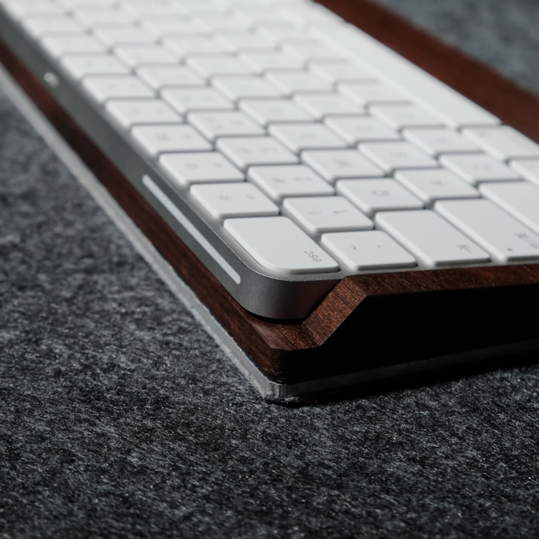 Amazon.co.jp: KASDON MacモデルMagic Keyboard用スタンド 北米胡桃の