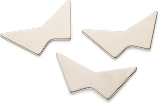 Woodriver Aluminum Butterfly Inlays - Small 3 Pack