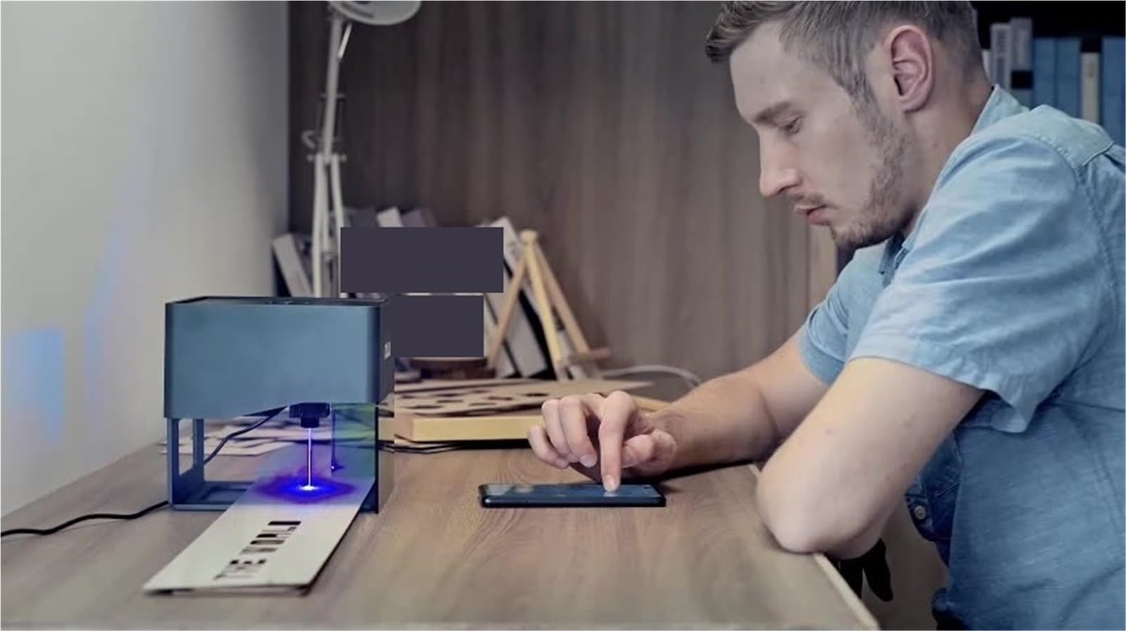 Grabador Láser, Mini Máquina De Grabado Láser Portátil