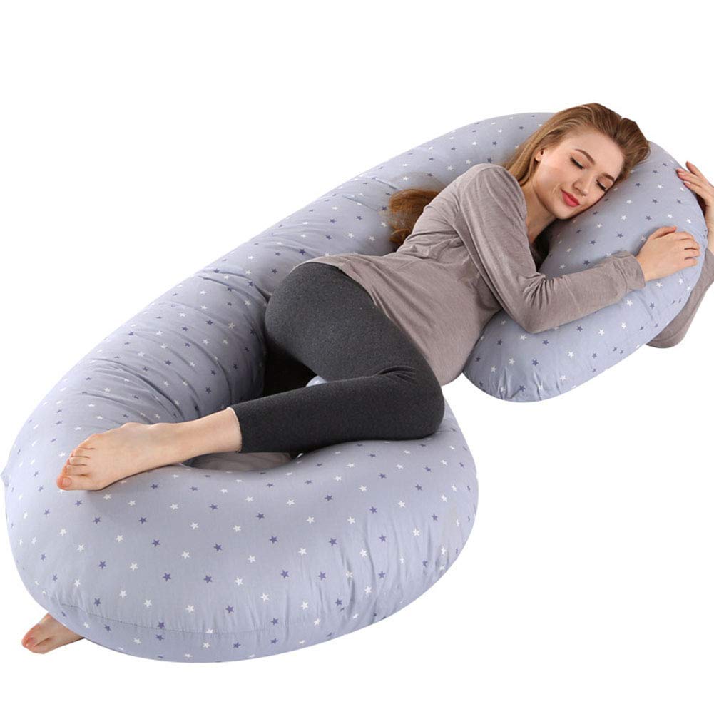 Maternity Pillow Maternity Support Pillow Pregnancy Pillow Pregnancy Support C Pillow Nursing Pillow C Body Pillow with Zipped