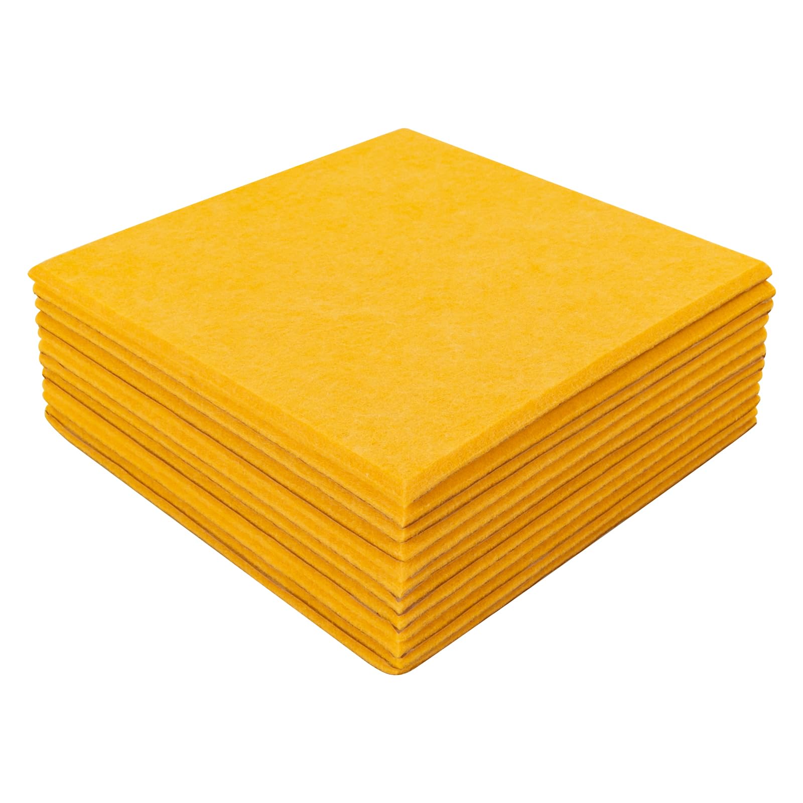Samoprzylepne panele akustyczne, 12 sztuk, pochłaniające dźwięk panele ścienne z poliestru, 30 x 30 cm, bezzapachowe, tłumiące dźwięki, do domu, studia, biura, sypialni, łatwa instalacja, dekoracyjne