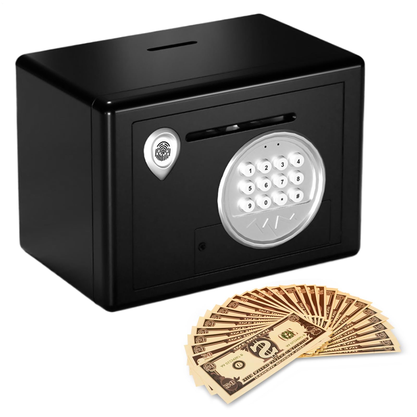 Coffre-fort pour pièces de monnaie et étui de rangement de sécurité pour argent de poche