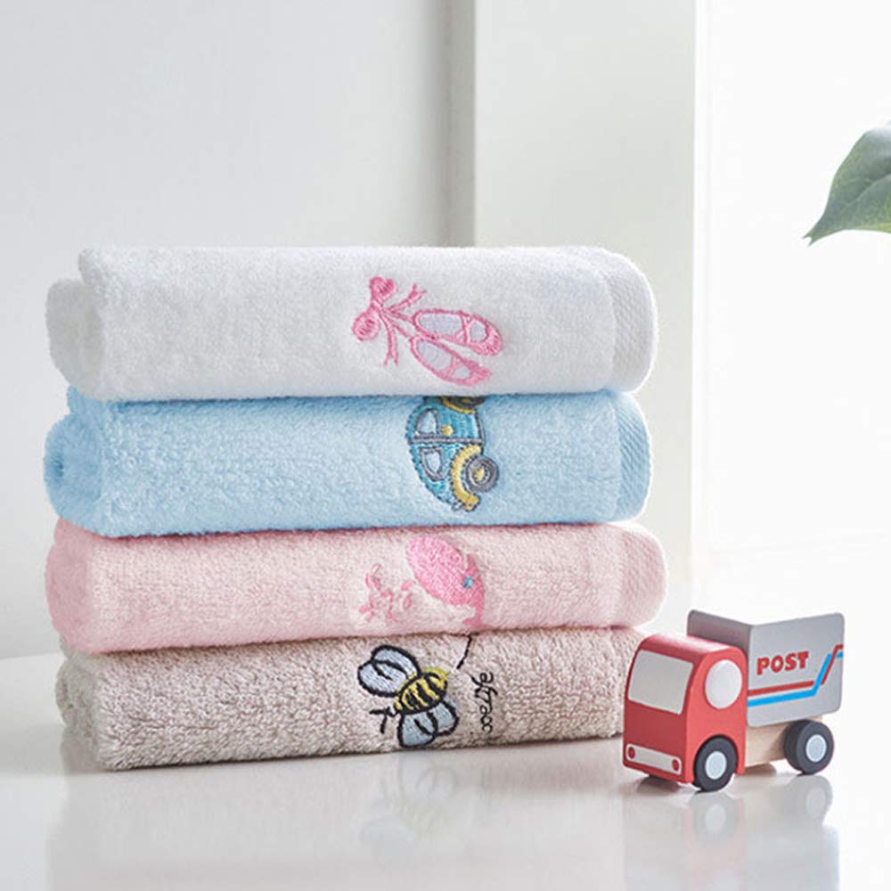 Set 4 Asciugamani Viso Colorati - 25x50cm, Cotone | Per Bambini E Adulti - Foto 5