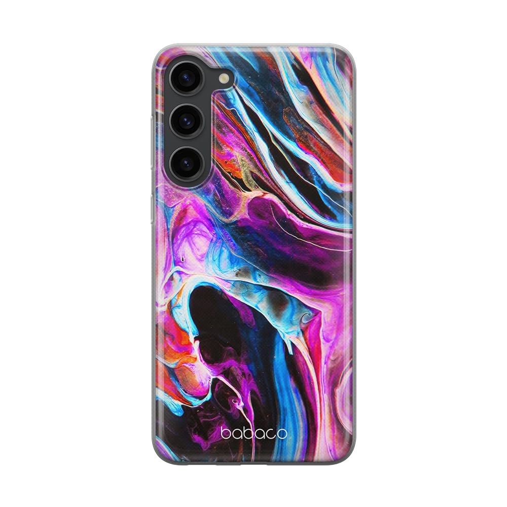 Babaco ERT GROUP mobile phone case for Samsung S23 PLUS original and officially Licensed pattern Abstrakt 026 optimally adapted to the shape of the mobile phone, case made of TPU