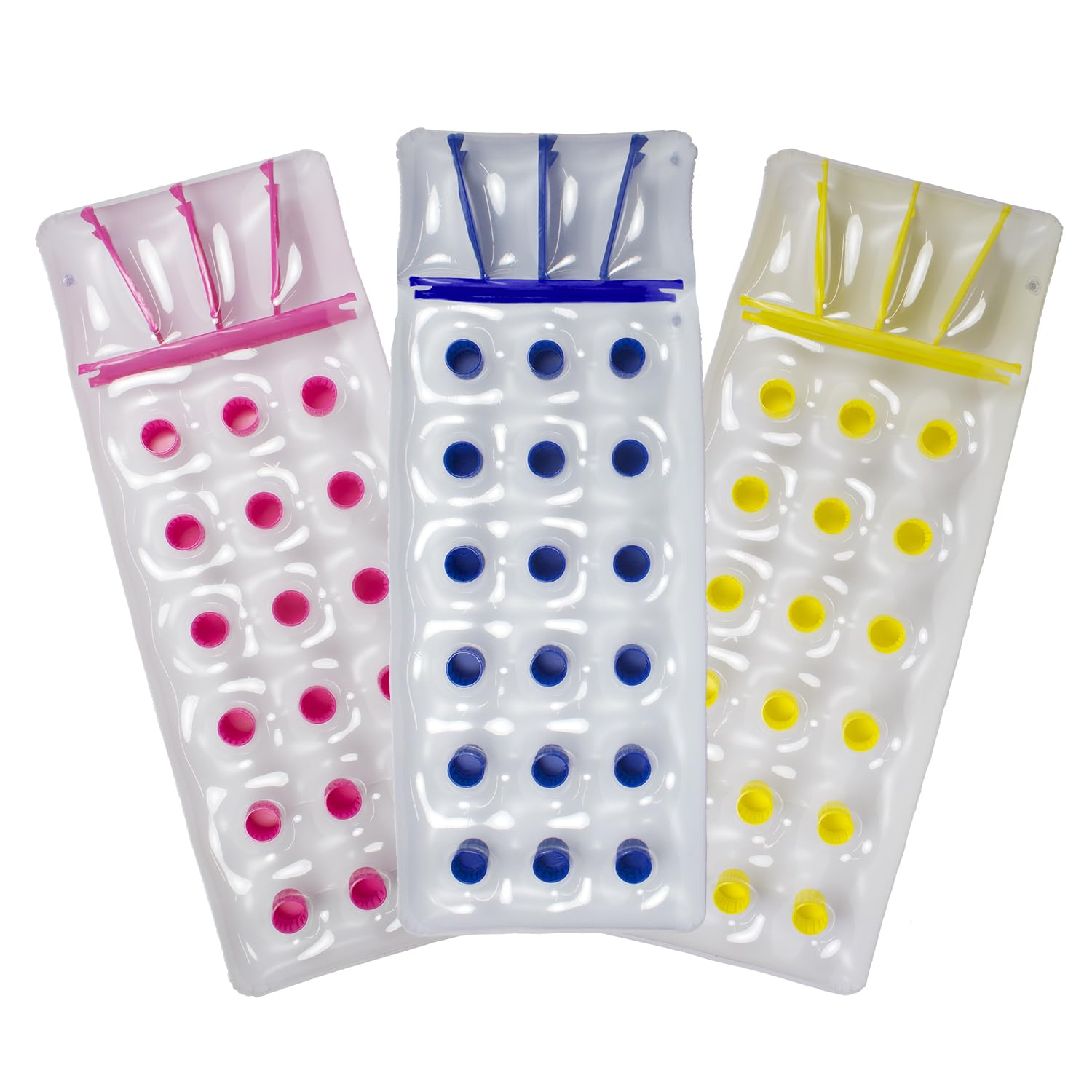 Poolmaster Classic French Pocket Inflatable Swimming Pool Mattress Float for Adults