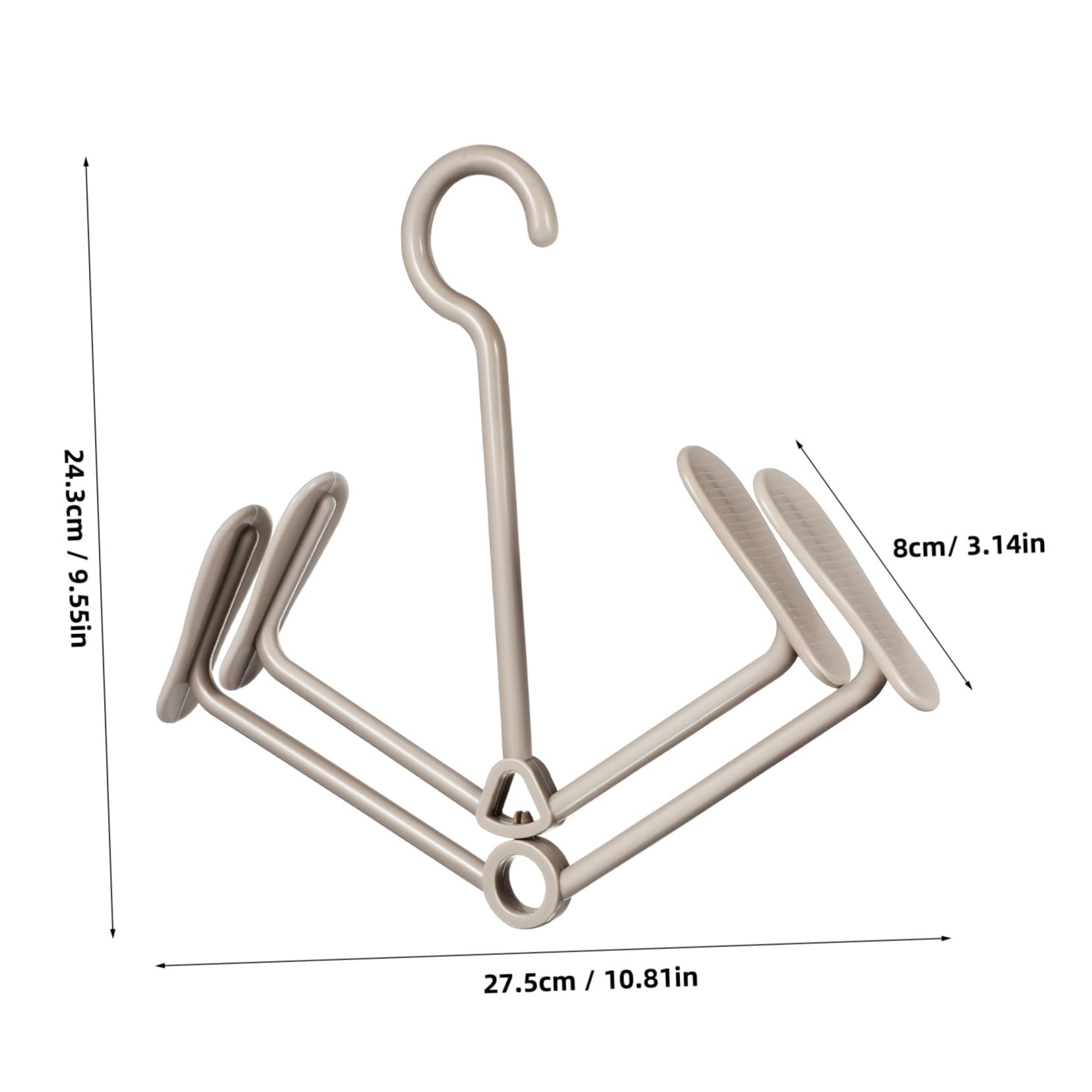 PRETYZOOM 2 Pcs Shoe Hangers Shoe Drying Rack for Efficient Water Drainage Strong Boot Hangers for Closet and Entryway Quick Drying with Stylish Design