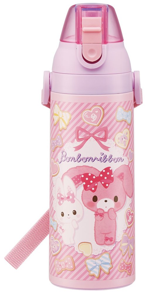 Gourde inox Skater Ribon 15N la bouteille idéale pour l'école et le sport