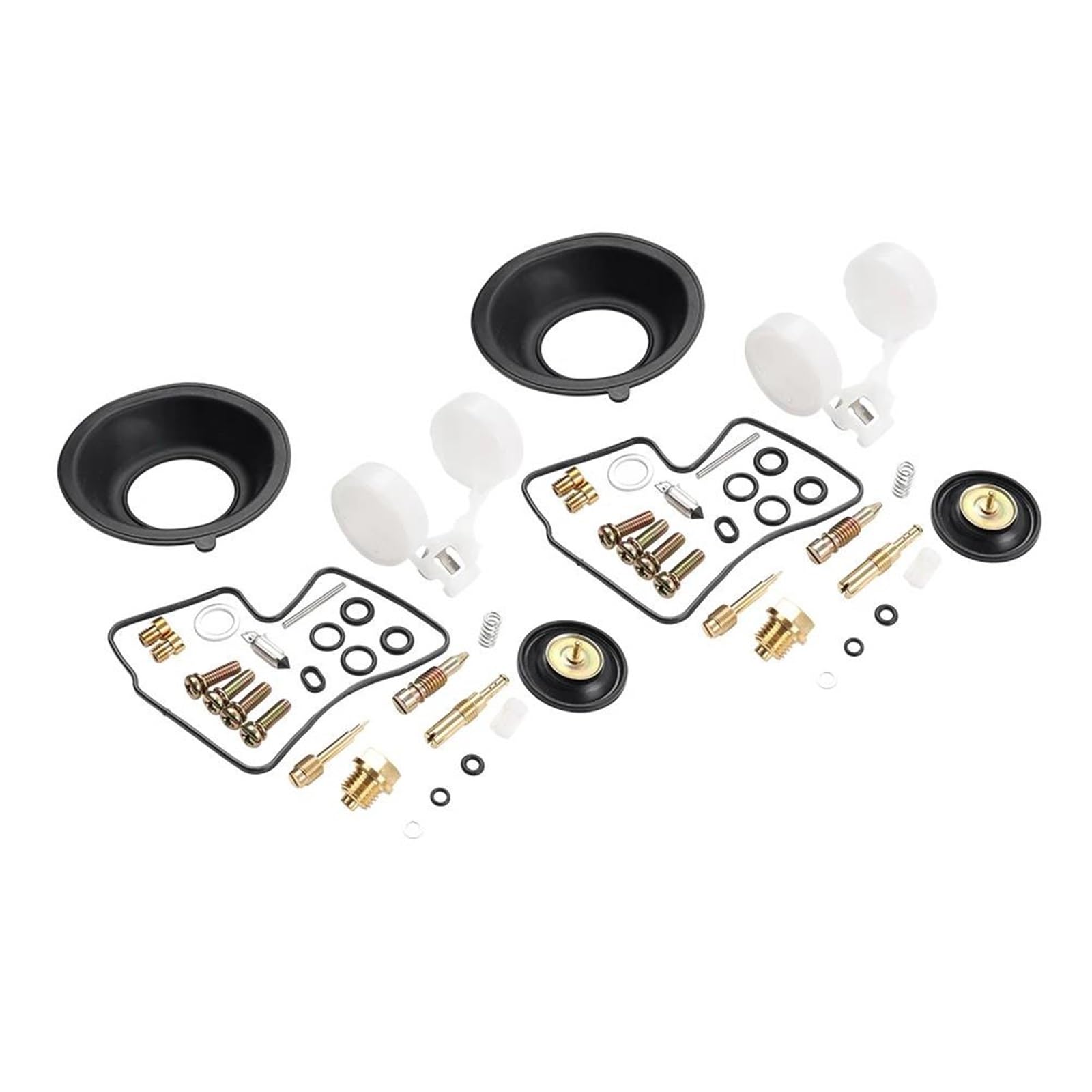 Juego De Reconstrucción Carburador Kit De Reparación Carburador Motocicleta para VT1100C Shadow Spirit 1100 (1997-2005) Reconstrucción del Junta Flotador Diafragma