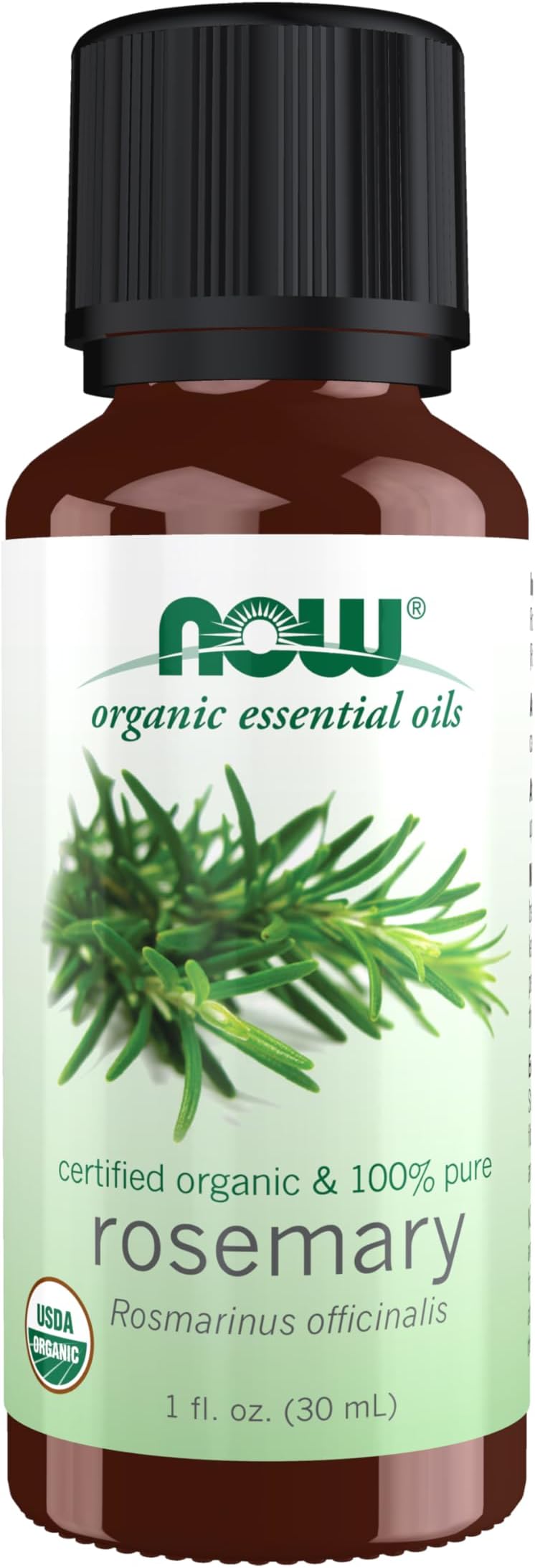 Solutions Now Organic Essential Oils, Rosemary 1 Fl. Oz. (30 ML)