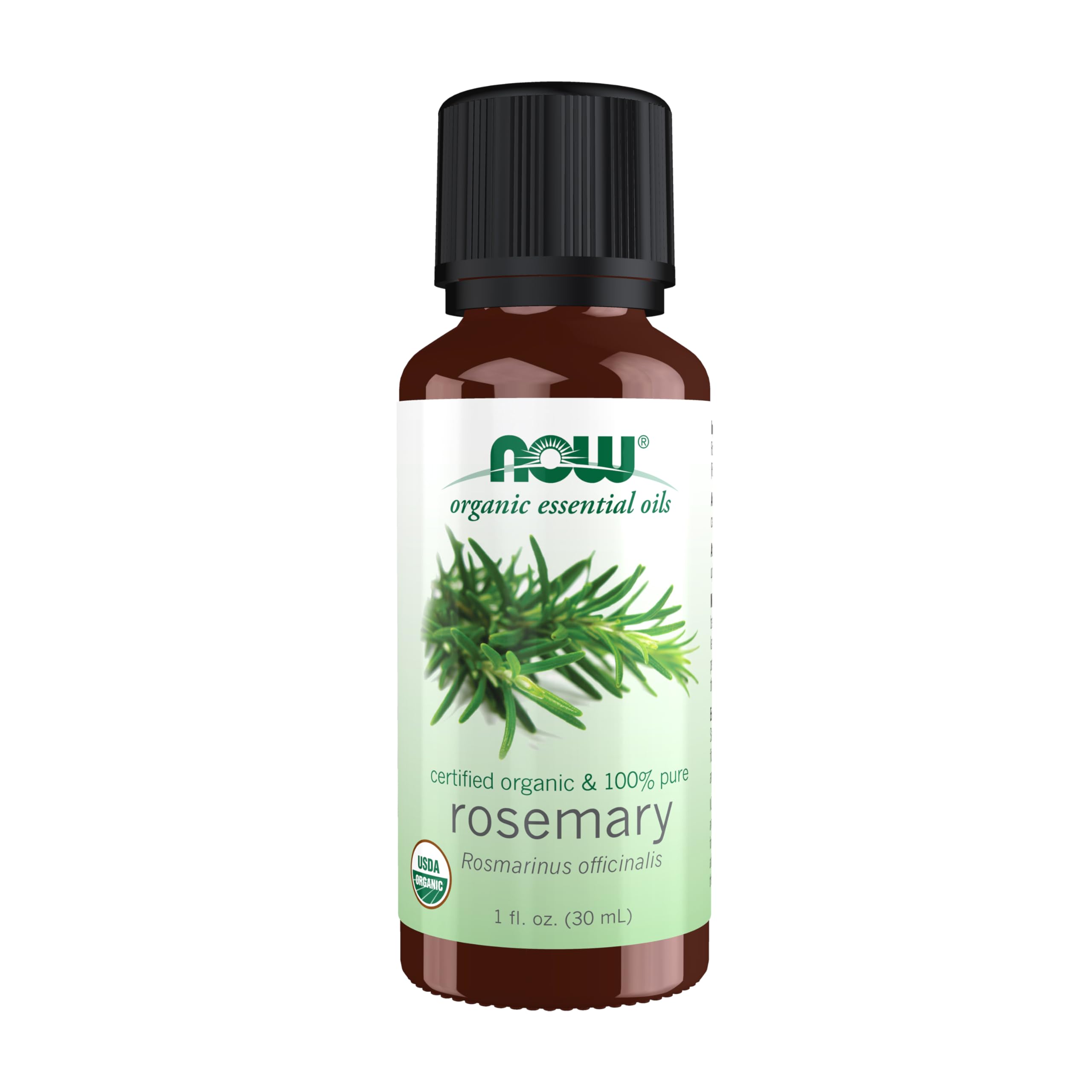 Solutions Now Organic Essential Oils, Rosemary 1 Fl. Oz. (30 ML)