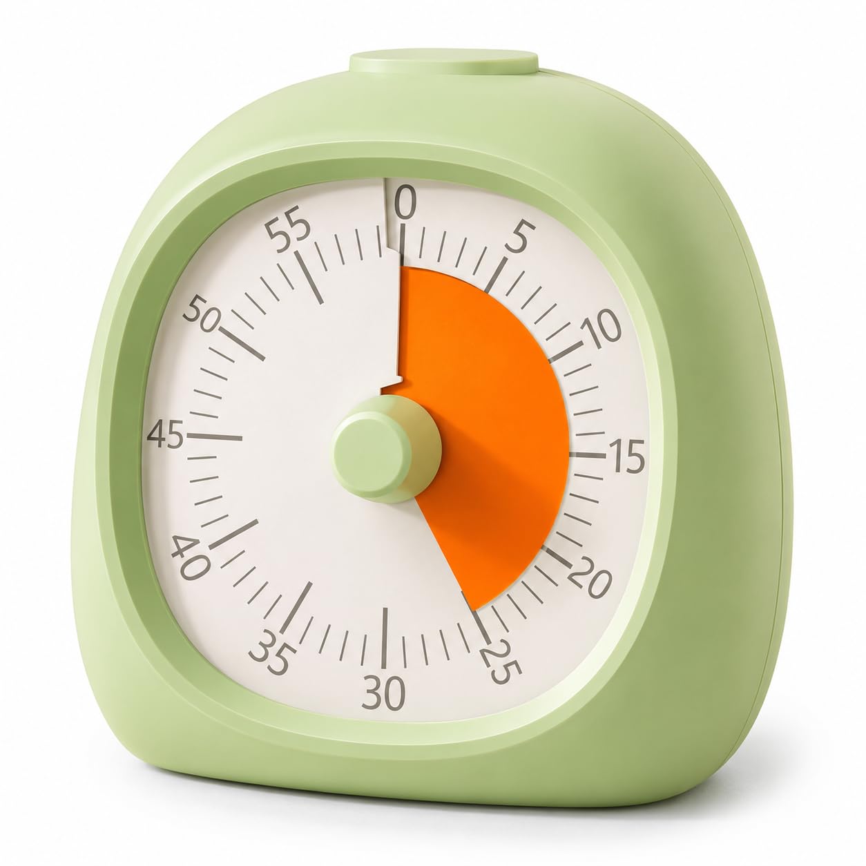 Visual Timer, 60 Minute Visual Silent Countdown Timer, Battery Powered