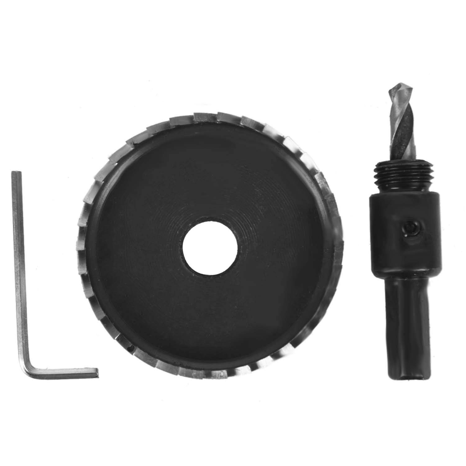 Littimoon 60mm Pro Hole Saw Tooth Steel Holesaw Drill Bit Cutter Tool for Metal Wood Alloy