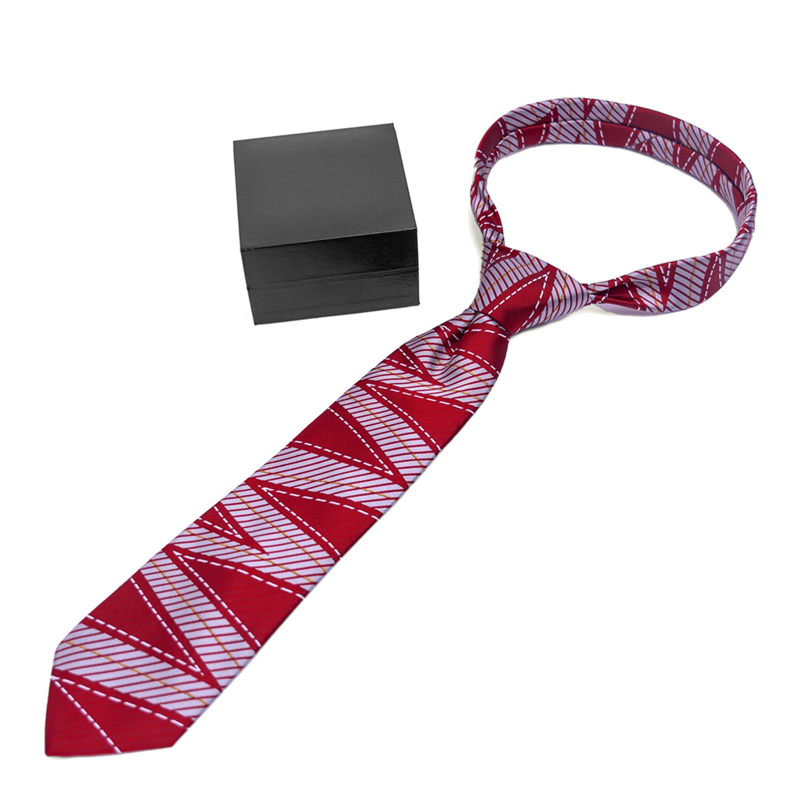 Xnetsby Men's Classic Satin Skinny Tie 3.15