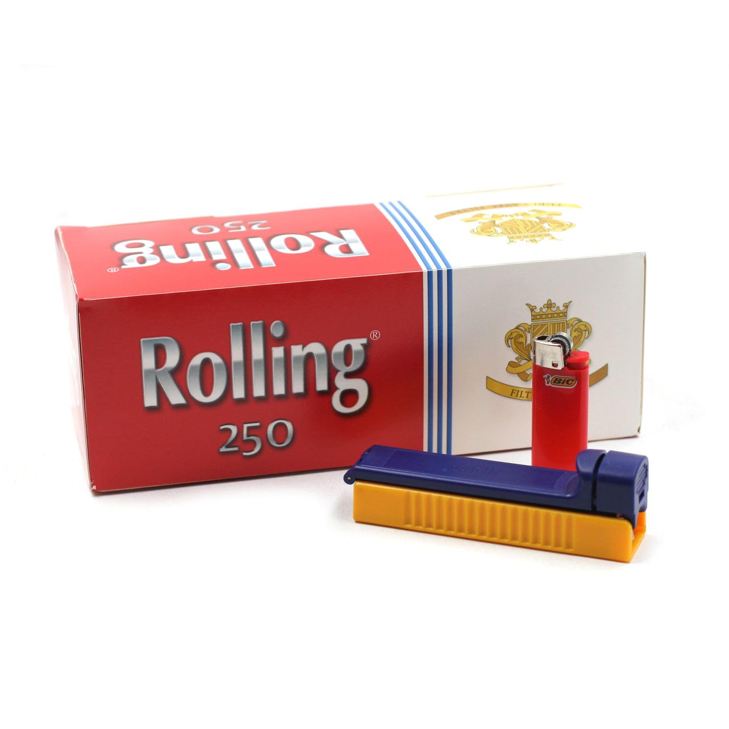 Boîte de 250 tubes à cigarettes Rolling (12)