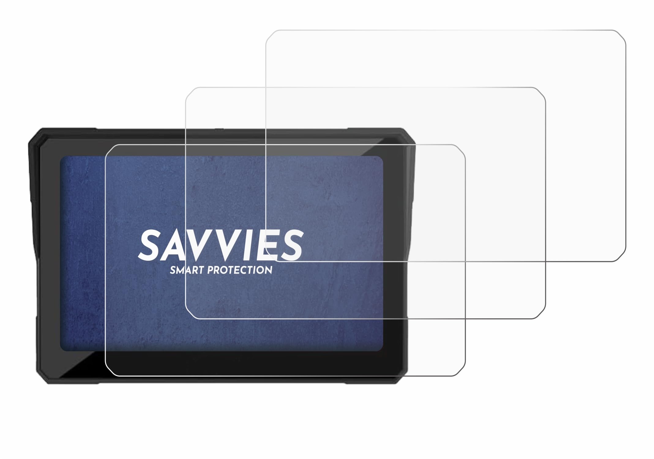 2 Pièces Film Protection Ecran Pour Carpuride W702S Pro 7" Clair