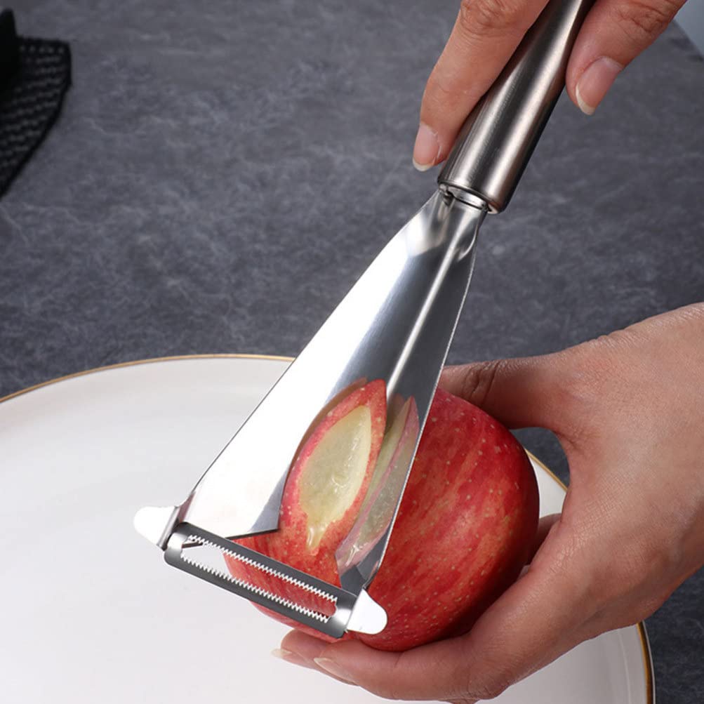 Hemoton Practical Fruit Carving Cutter Apples Carving Knives Home Fruit Peeler
