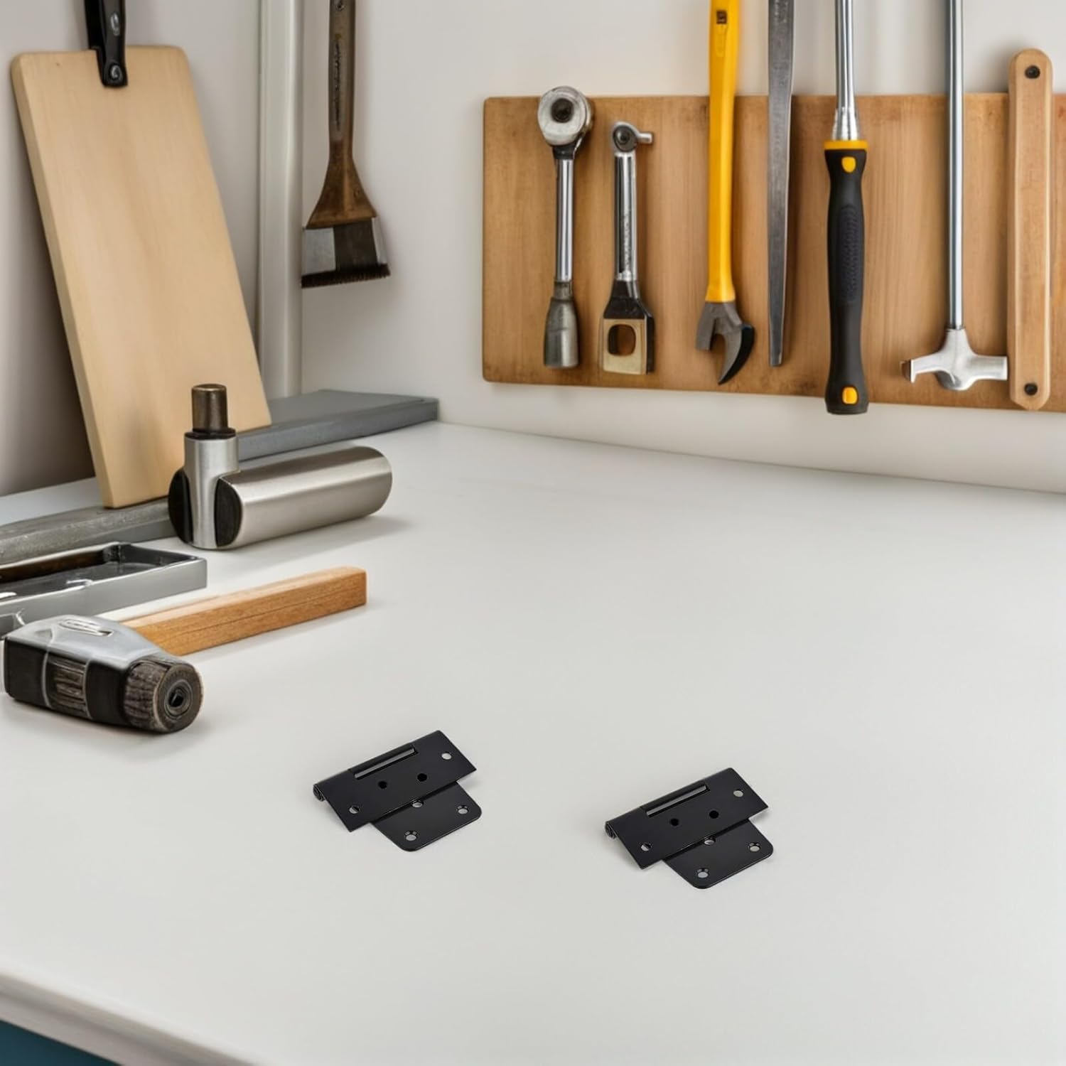 Heavy Duty Shed Door Hinges 5pcs Strap Gate Hinges Metal Barn Gate Hardware for Outdoor Garden and Farm Use