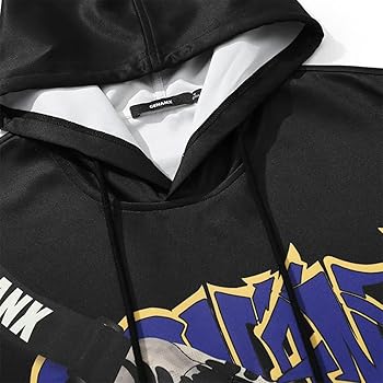 Amazon.com: Genanx 3D Graphic Oversize Hoodie for Men and