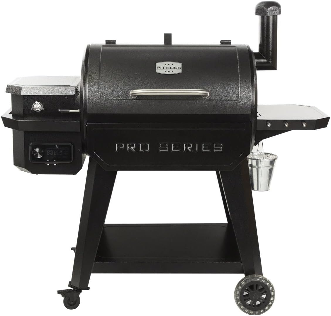 PIT BOSS Pellet Grill Pro 850 Wi-Fi, Gusseisen, Netzbetrieb
