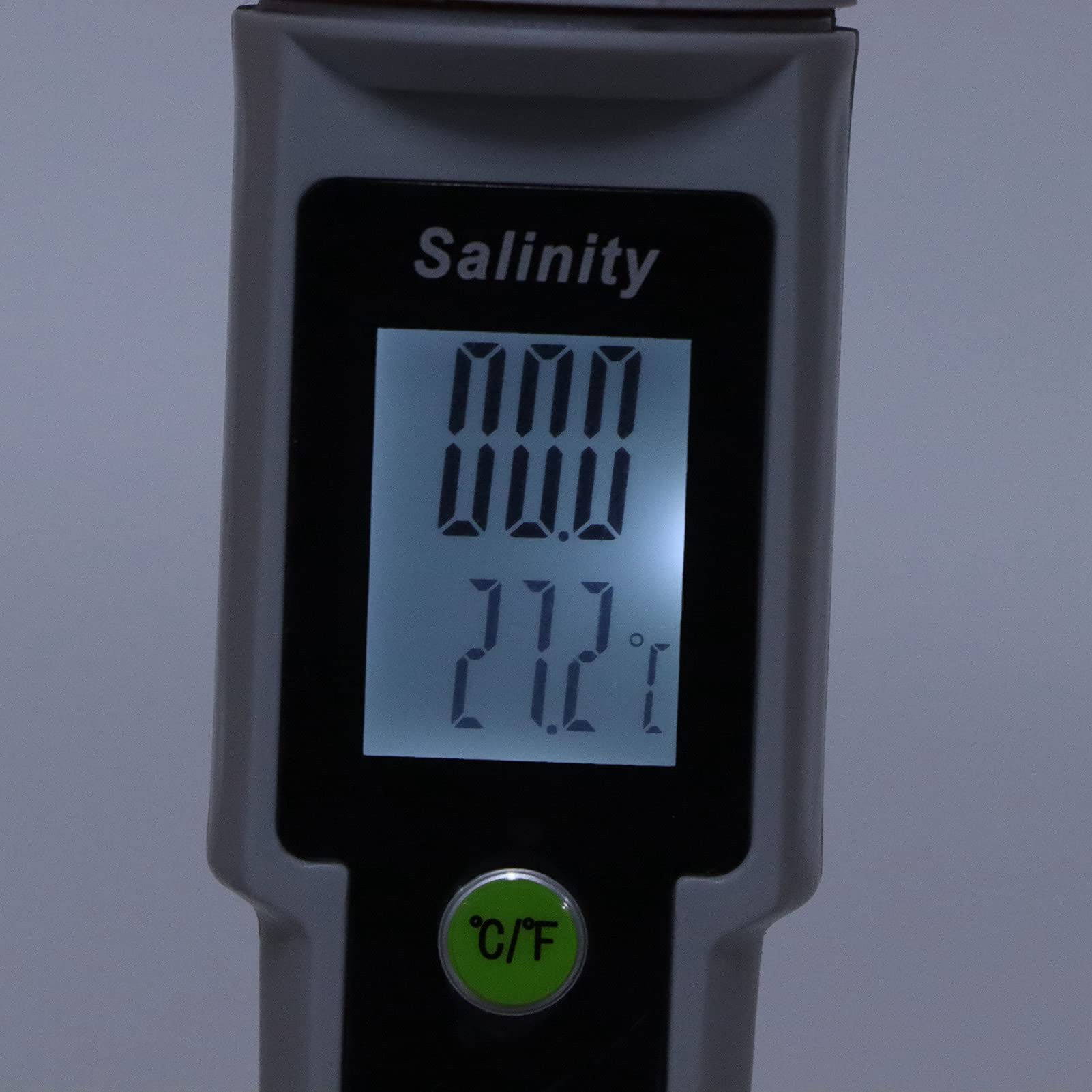 Fdit Testeur de Sel de Piscine Compteur de Salinité Testeur de Salinité PenType Numérique pour Piscine d'eau Salée d'eau de Mer