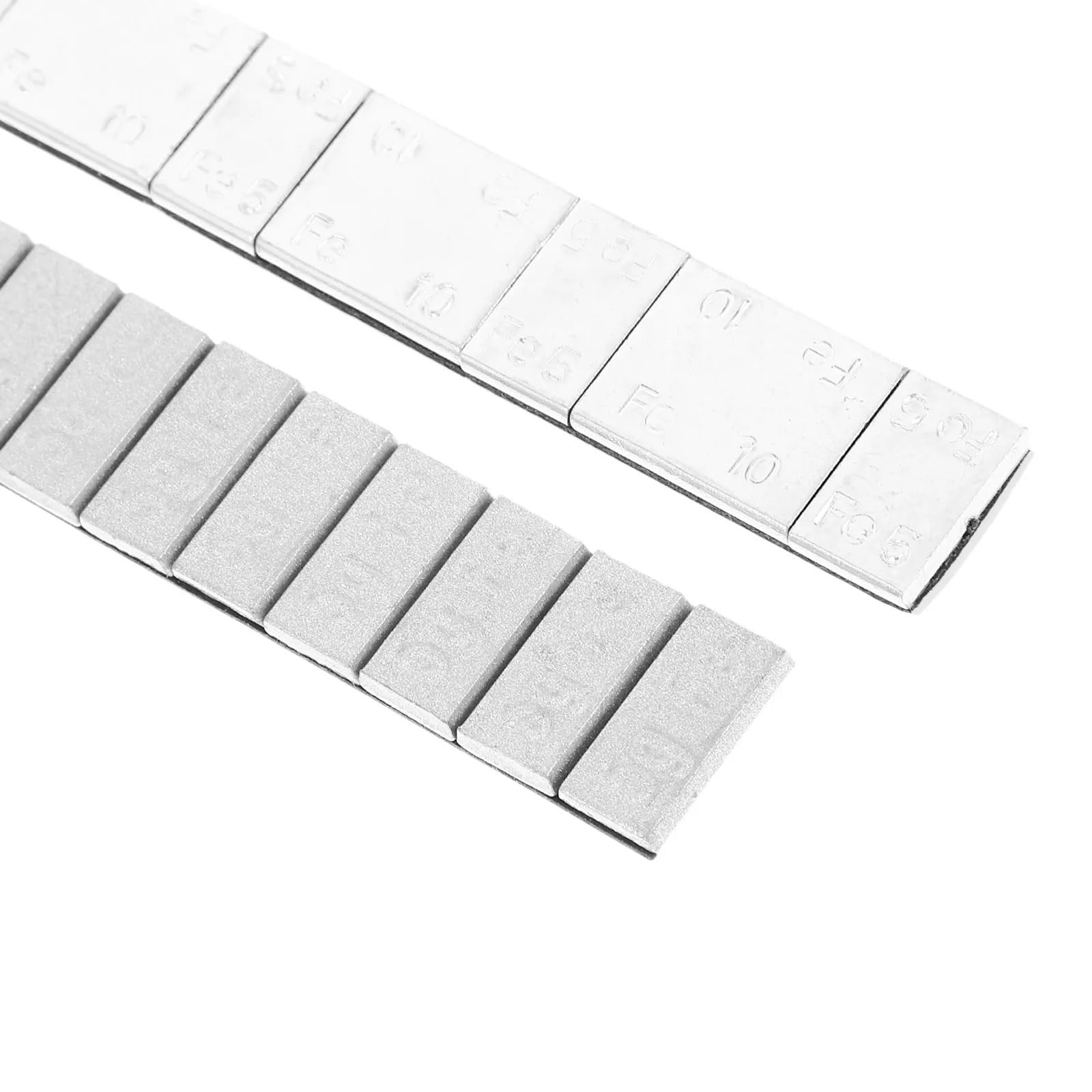 Samoprzylepne obciążniki do kół 7 pasków 5g/10g pasujące do felg aluminiowych samochodów/SUV