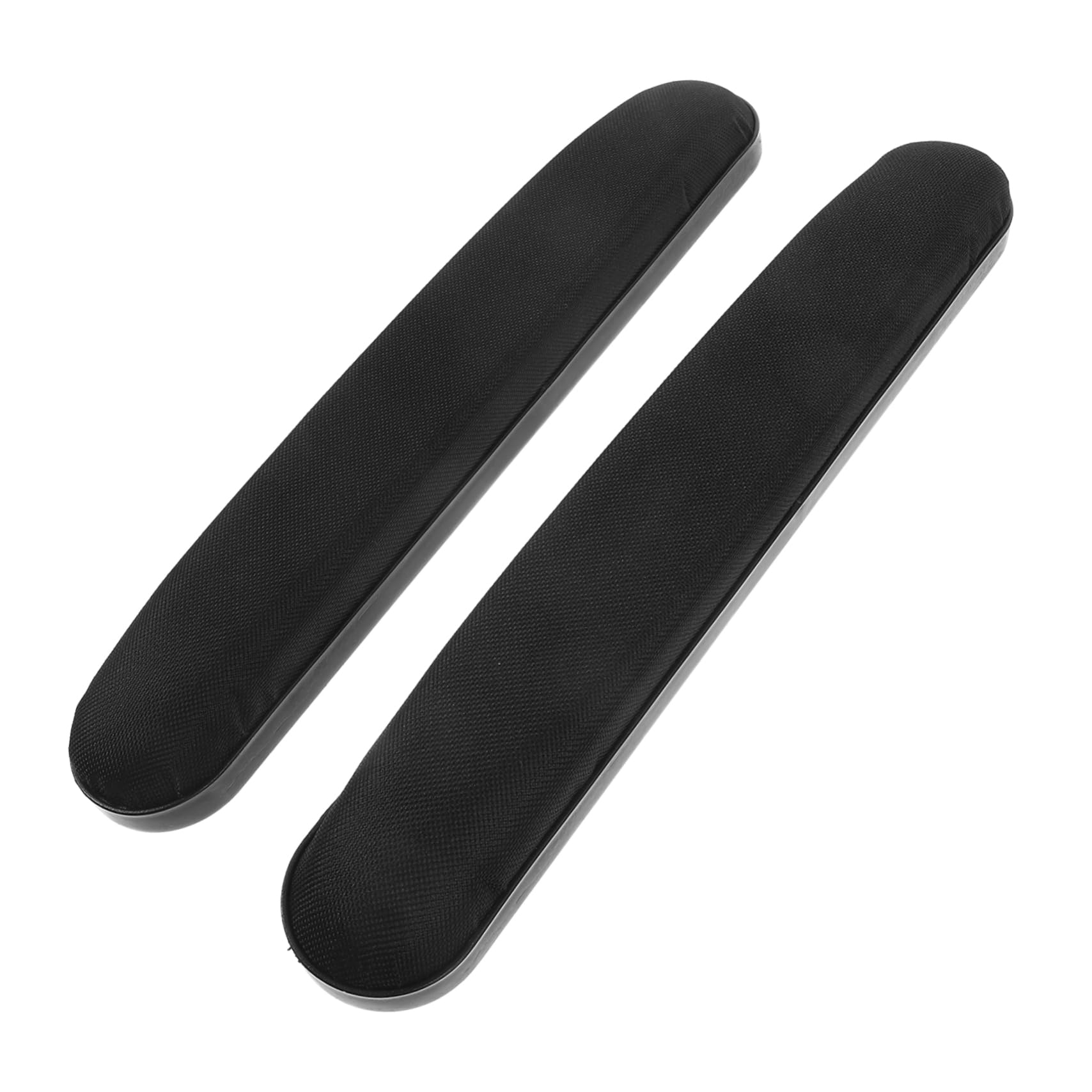 VILLCASE 5 Paia Cuscinetto Protettivo per Il Braccio poggiapolsi Polso Sedia ergonomica pastiglie corrimano braccioli coprisedia per bracciolo Forniture per sedie a rotelle Tessuto Black