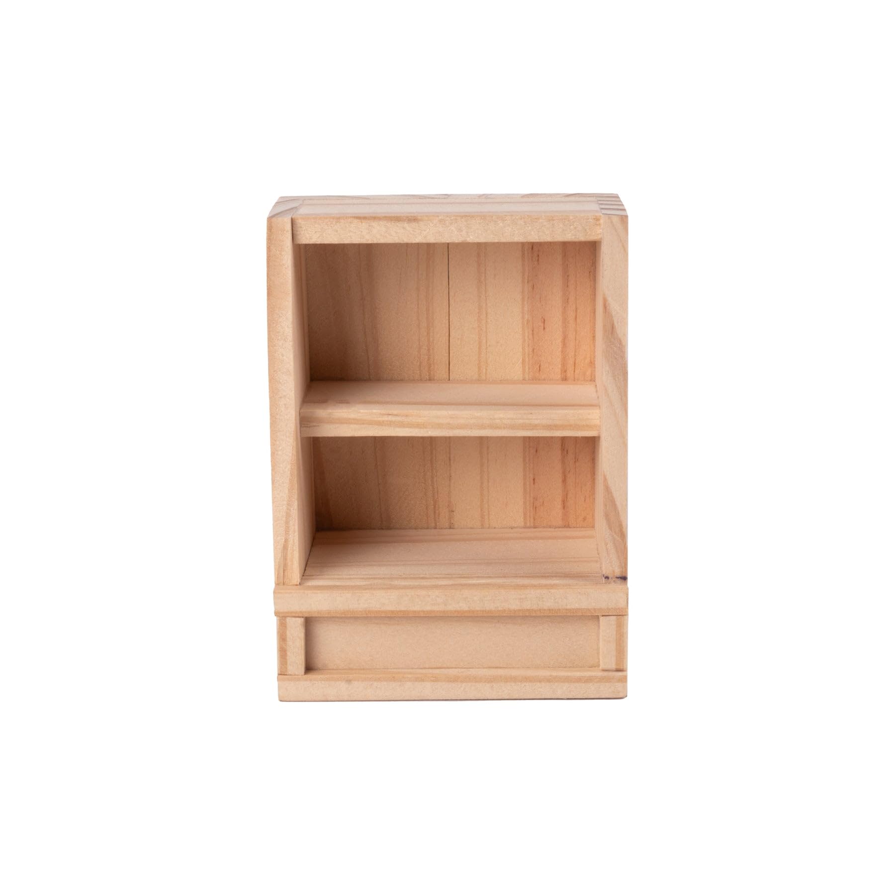 Little Birdie Wooden Miniature Shelf Approx L2.95 x W1.25 x H3.03inch 1pc| for Home, Office Desk, Living Room, Figurines, Model, Showpiece, Doll House, Perfect Decor Items-image-40