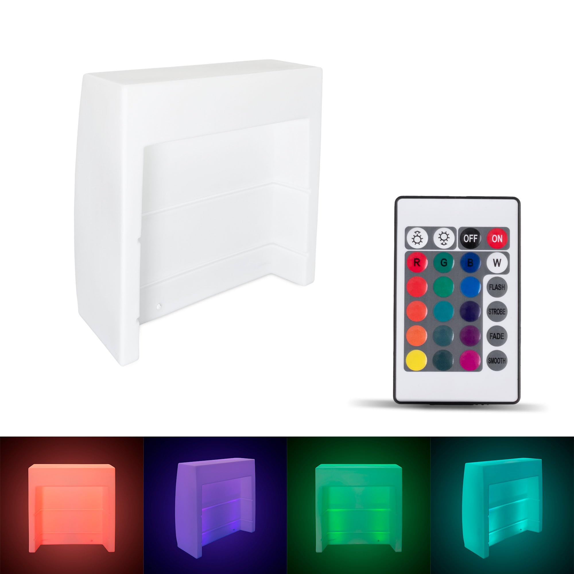 Bancone bar LED RGBW - 64W - Ricaricabile