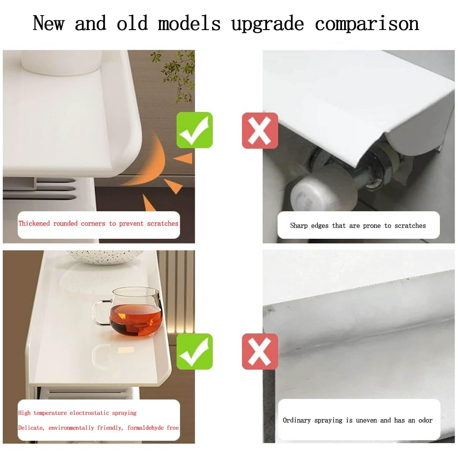 Funda para estante de radiador para el hogar, 60-160 cm, ajustable, a prueba de polvo, antihumo, no requiere taladrar, ideal para dormitorio y sala de estar, color blanco, 100 cm de ancho