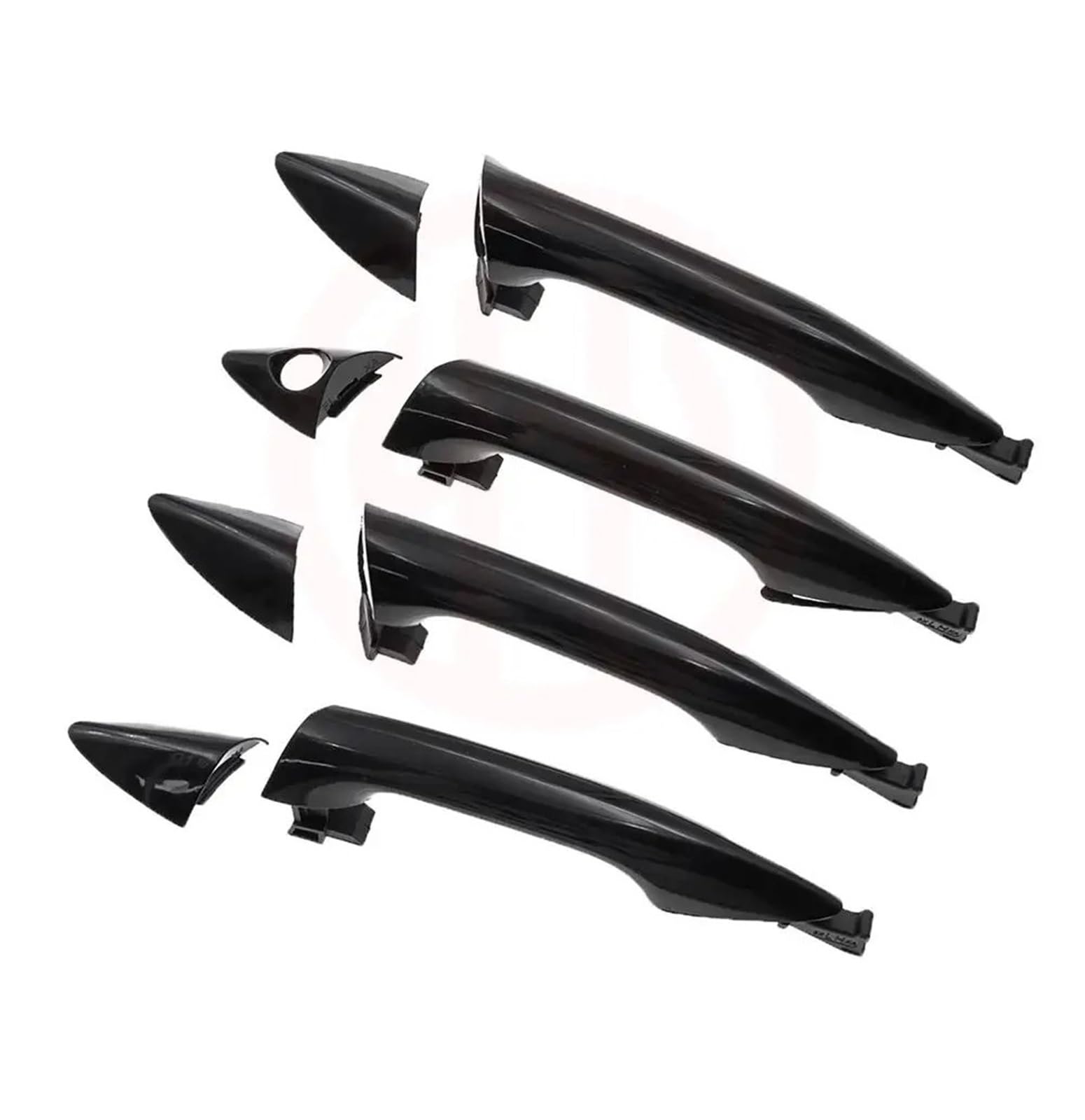 DUHNXUJ Car Door Handle for Hyundai for Elantra 2011-2016 Outer Outside Exterior Door Handle 826513X000 826613X000(Set)