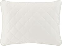 Vista 3 de Pine Cone Hill Funda acolchada de seda marfil sólido, tamaño King, patrón sólido marfil