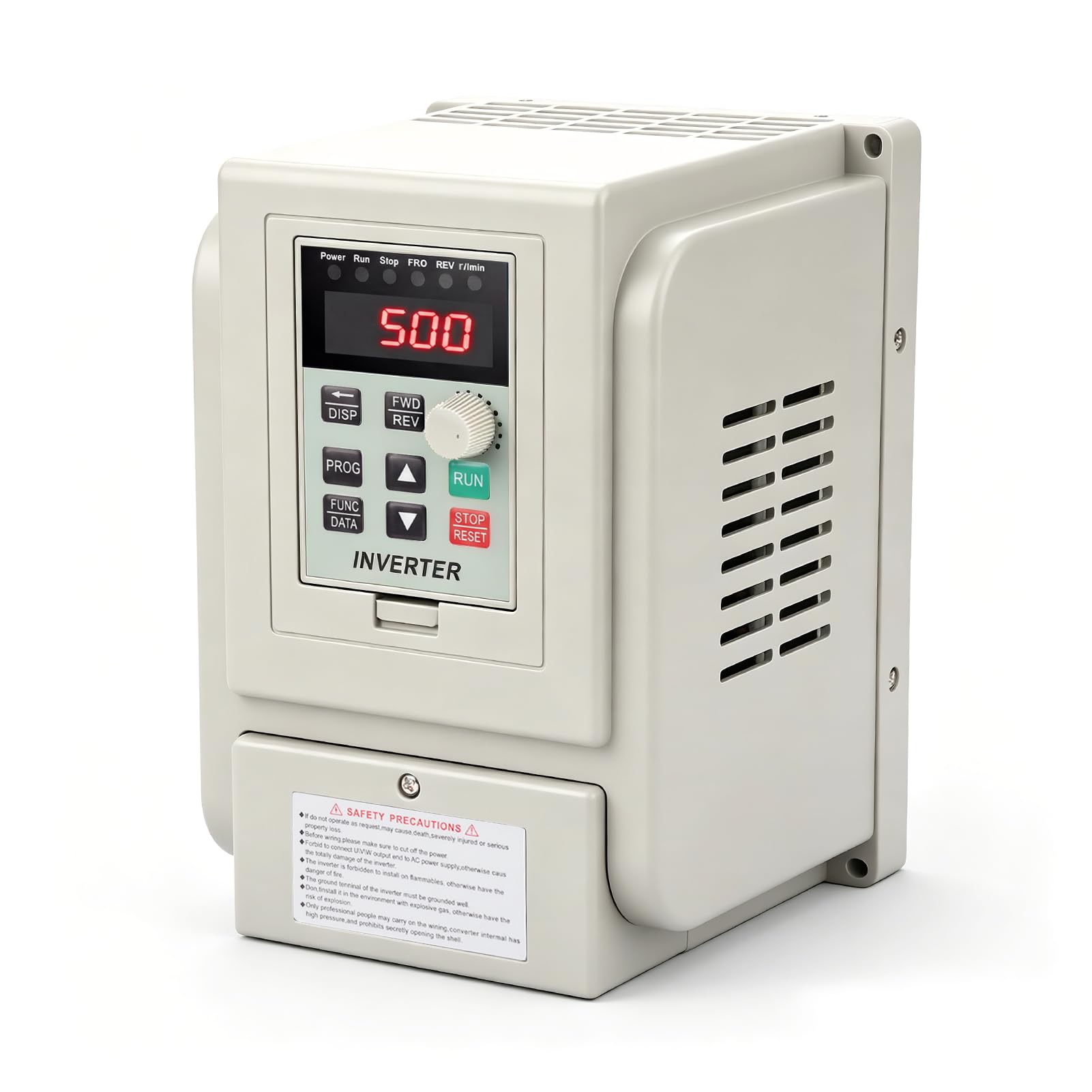 2.2KW 220V Variador de Frecuencia Monofasico Control de Velocidad