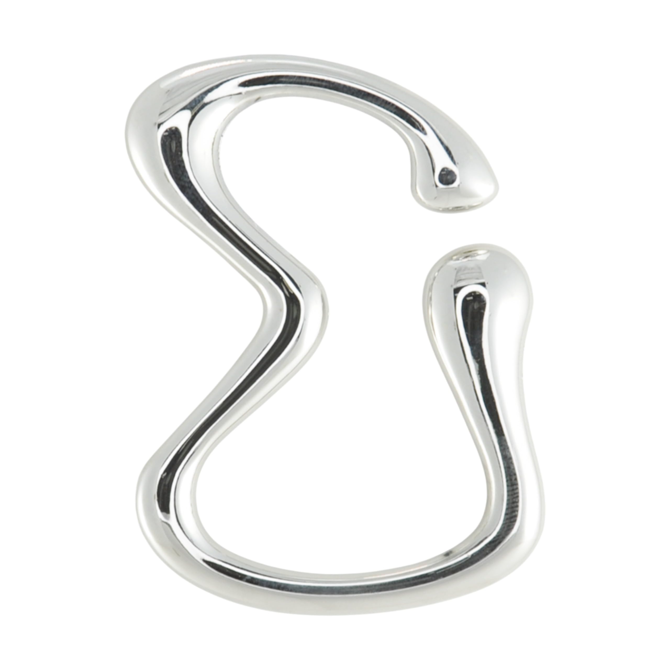 Silver Designer Metal Buckle | Premium Polished Finish Accessory for Belts, Dresses, Handbags, Footwear & DIY Craft Projects