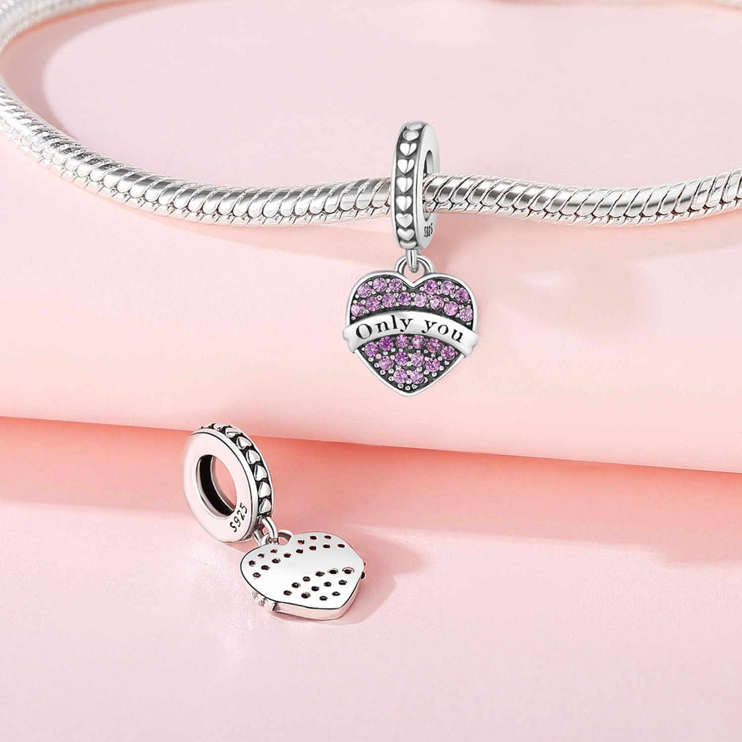 Infinity Love Heart Nurse 925 Sterling Silver Charms for Bracelets and Necklace Mother Daugther Dangle Pendants Bead Jewelry for Women Mom Family Tree - Image 2