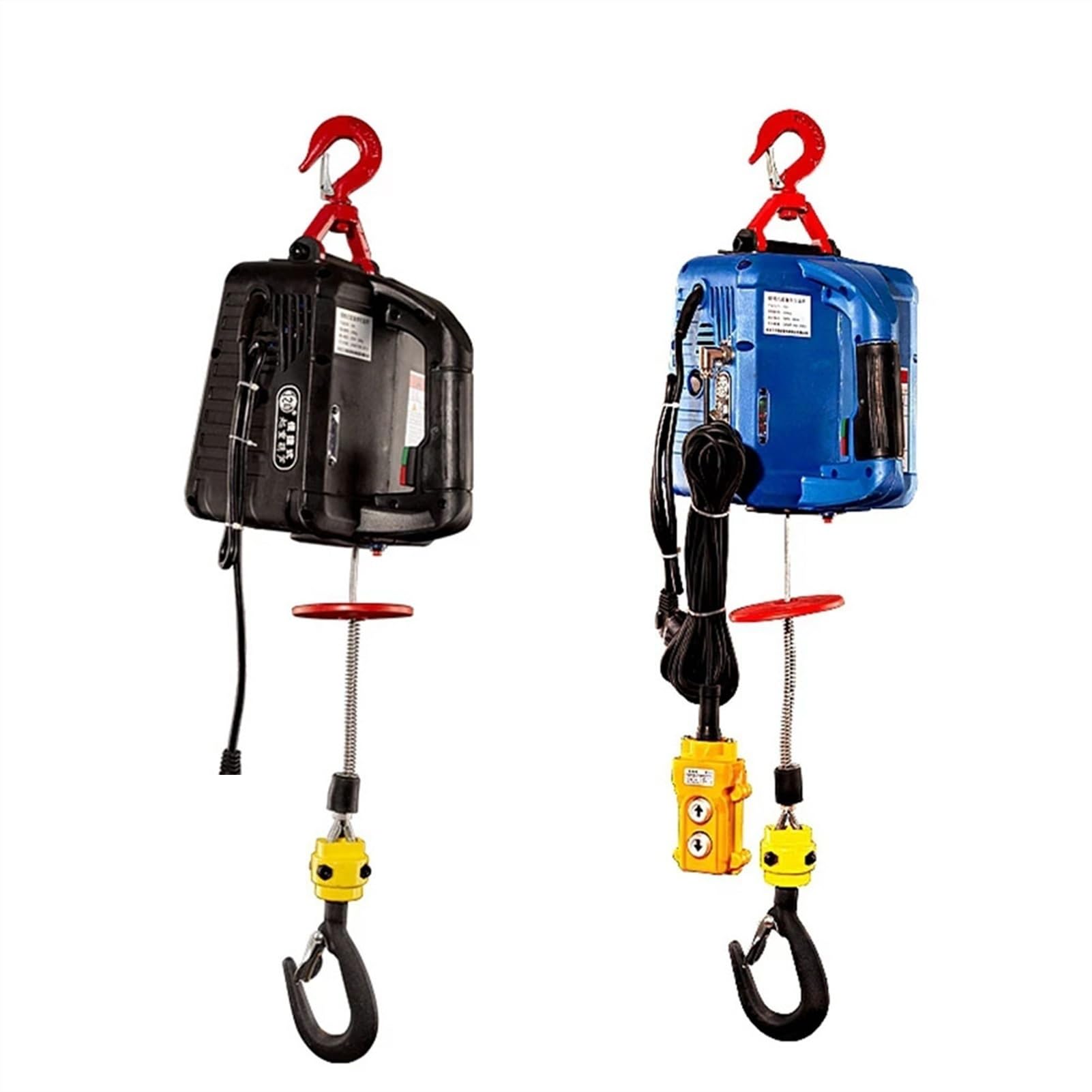 50. 0KG. Paranco elettrico Portatile Electric Argango in acciaio Acciaio Cavo di sollevamento Per sollevamento e traino(Remote control)